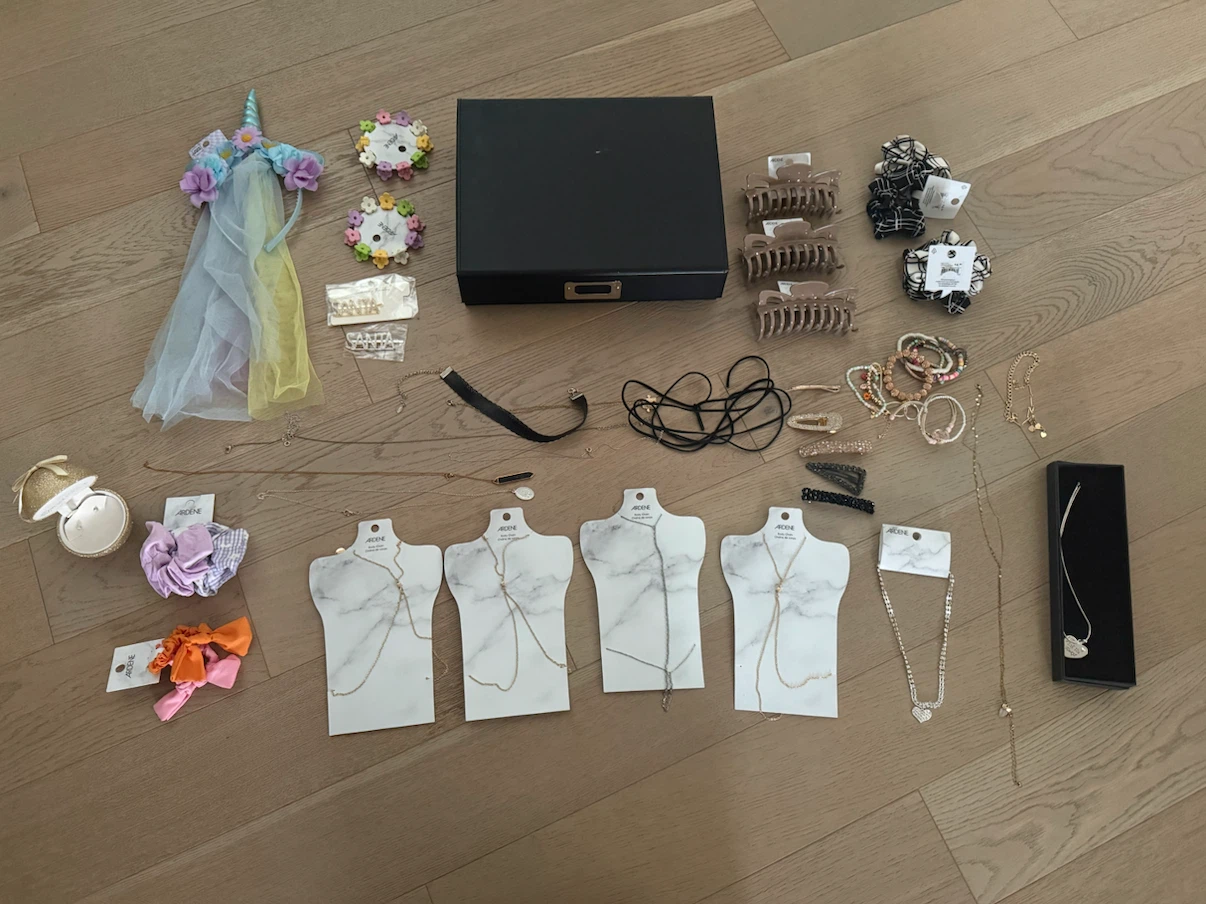 Hair accessories - jewelry - mostly all new $25 for all