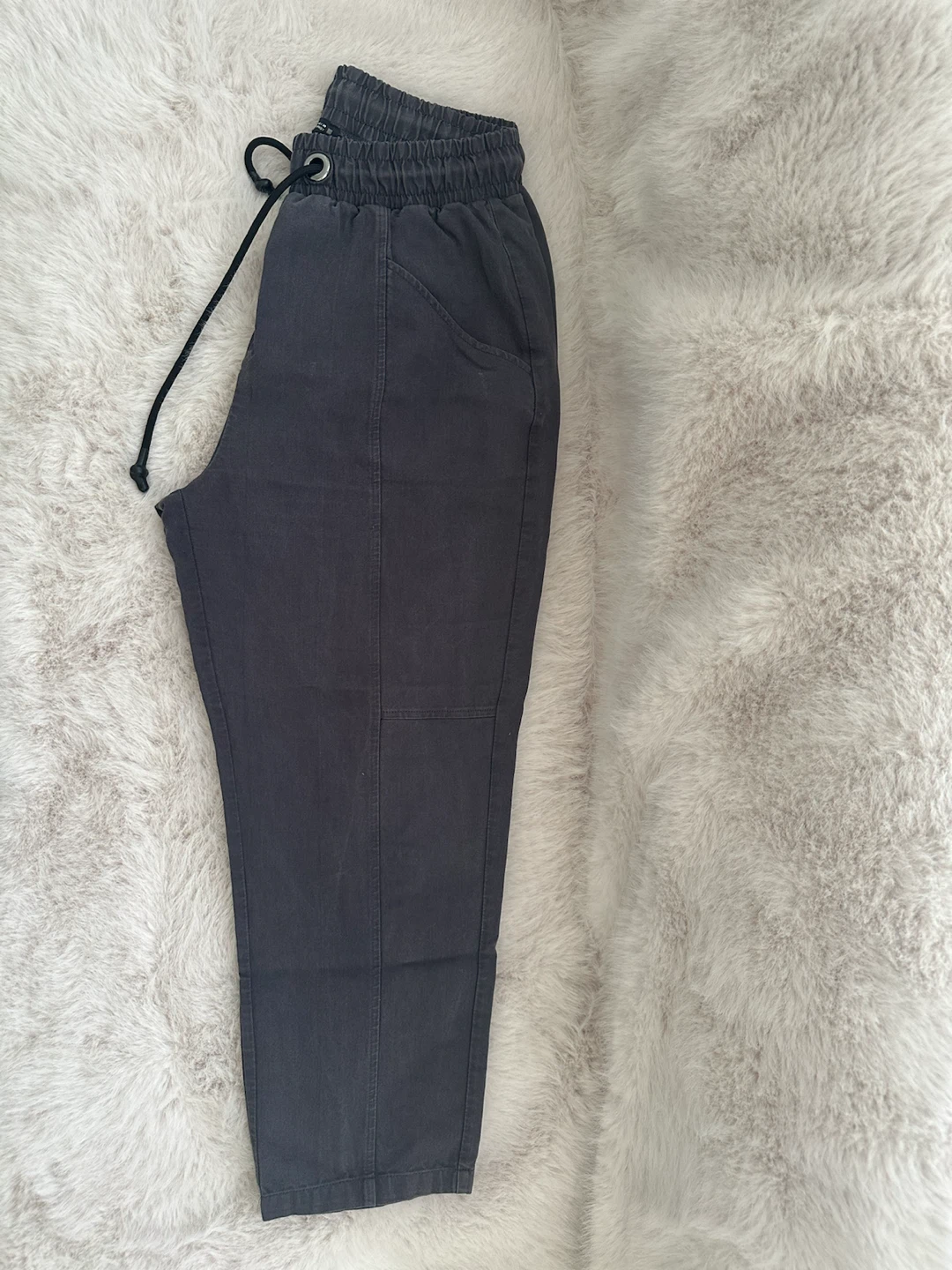 Zara Grey Drawstring Pants - photo 2