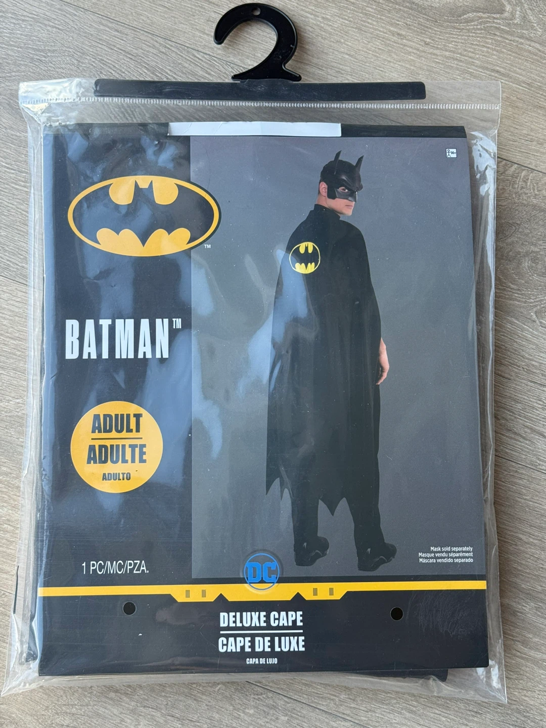 New - Batman Halloween Costume Cape (Adult)