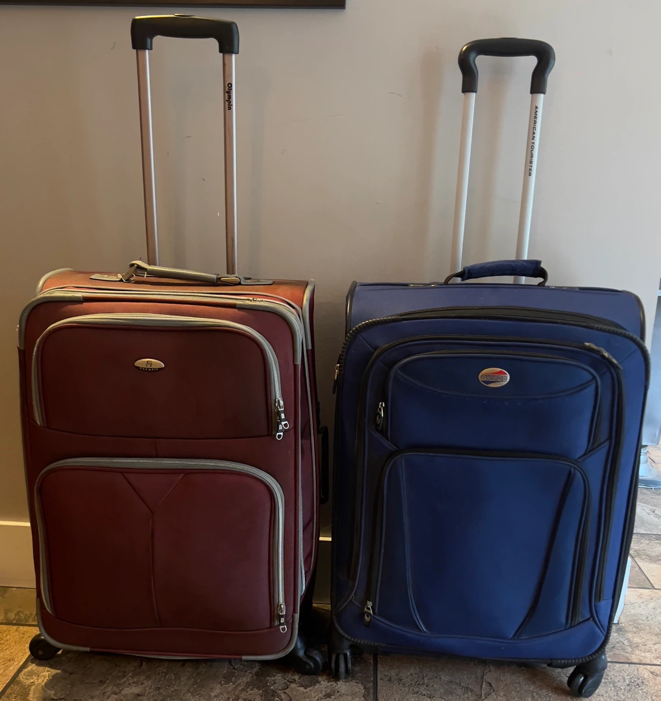 Olympia and American Tourister Luggage Set