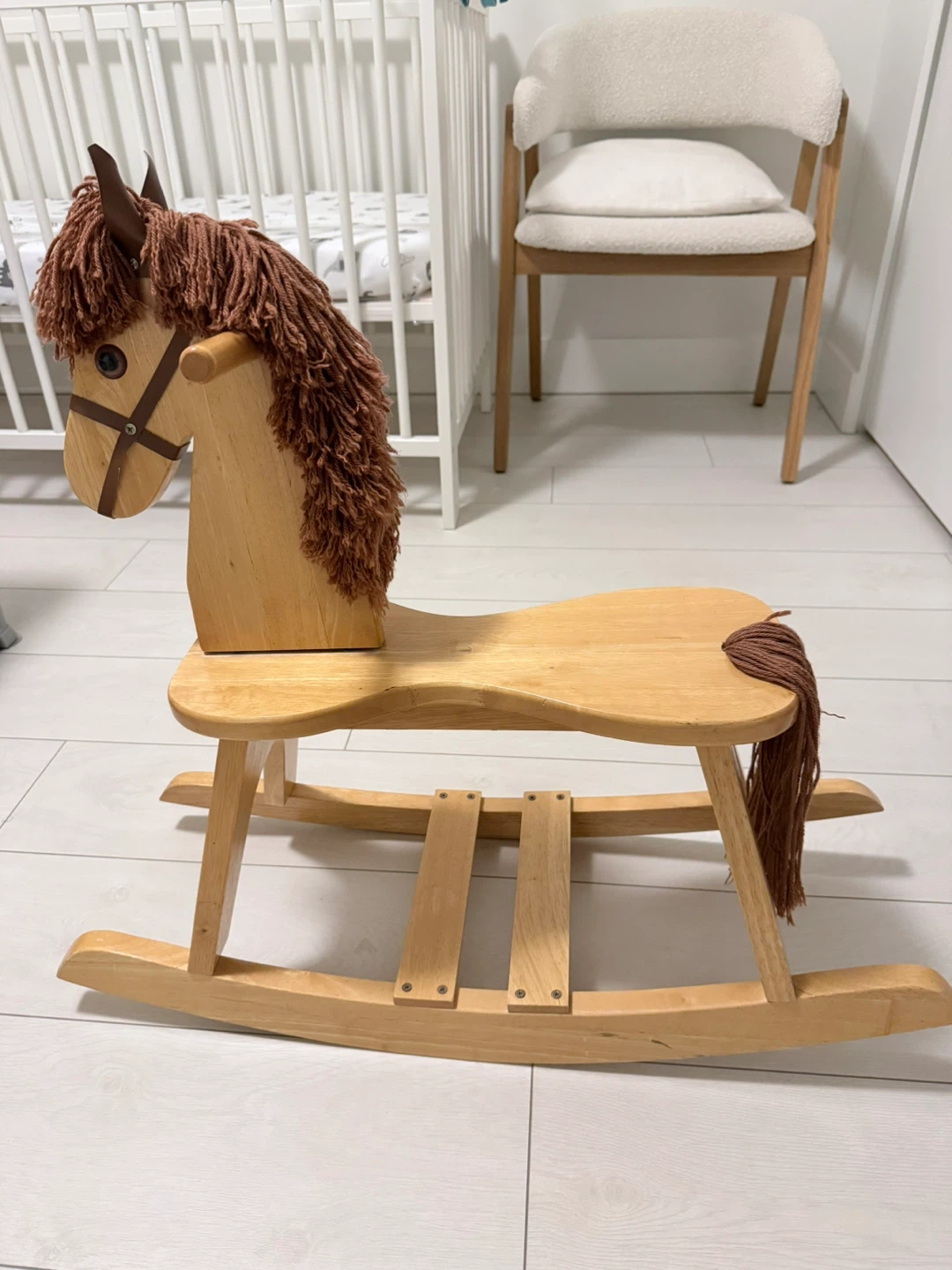 Classic Wooden Rocking Horse