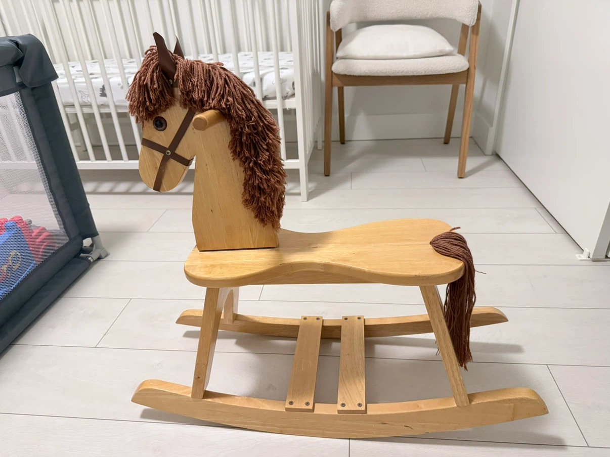 Classic Wooden Rocking Horse - photo 2