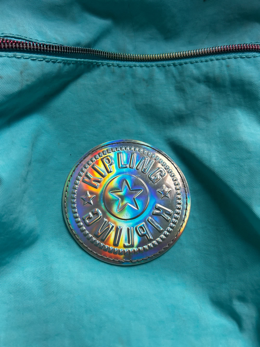 Kipling turquoise backpack