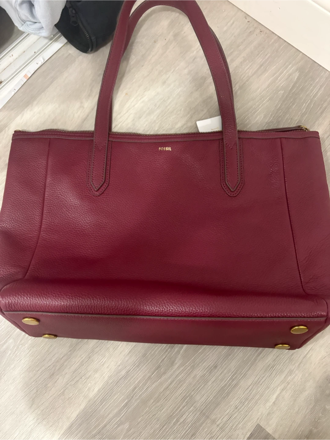 Fossil Sydney Tote Bag - Cabernet