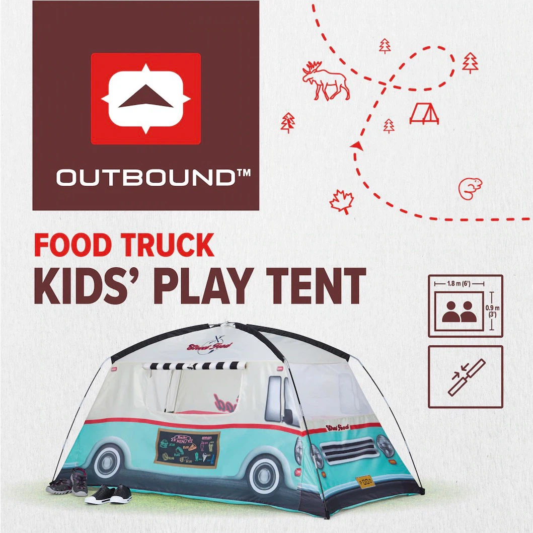 Outbound Kids' Food Truck Play Tent