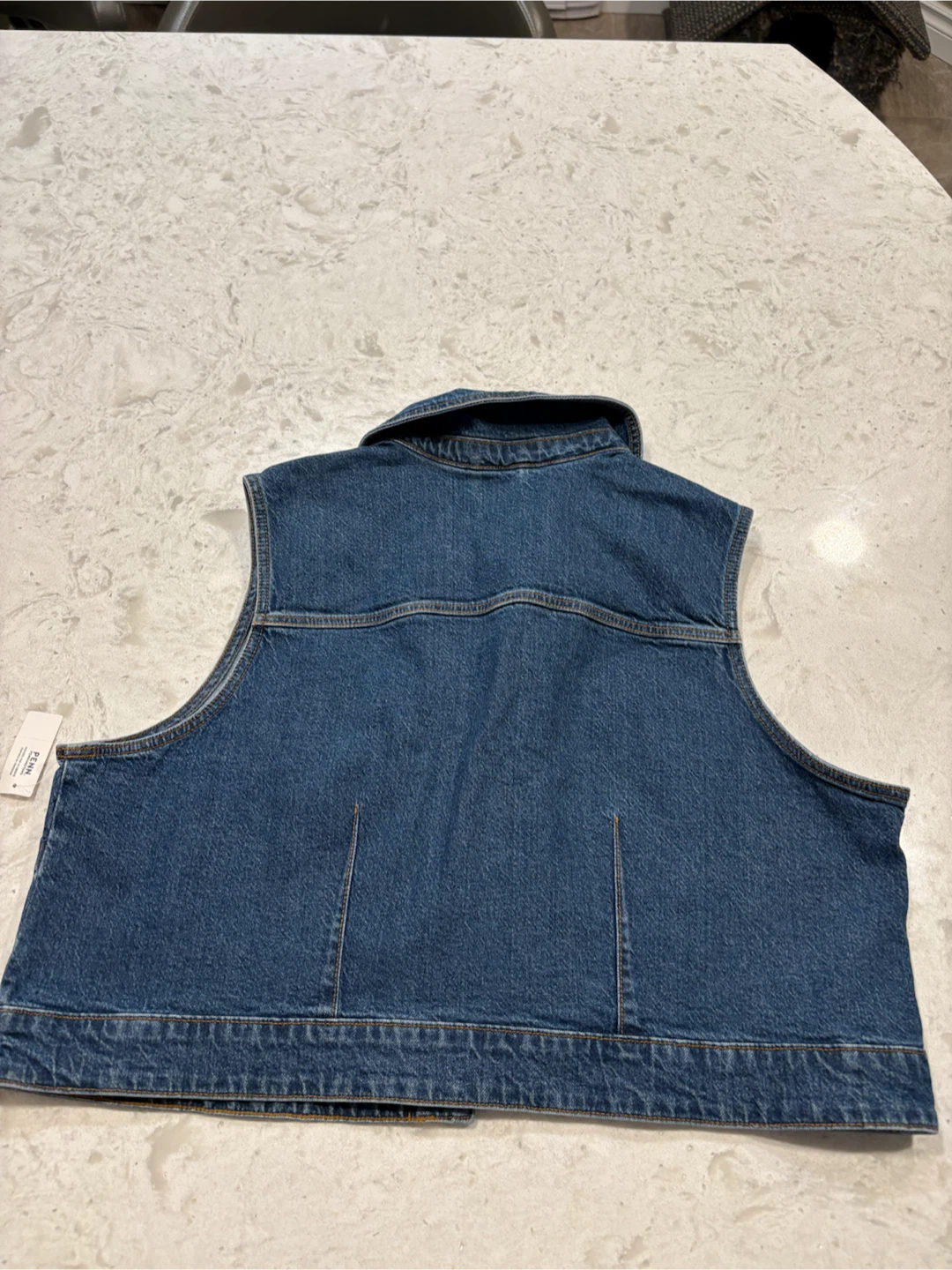 Plus Size denim vest size 2X - photo 2