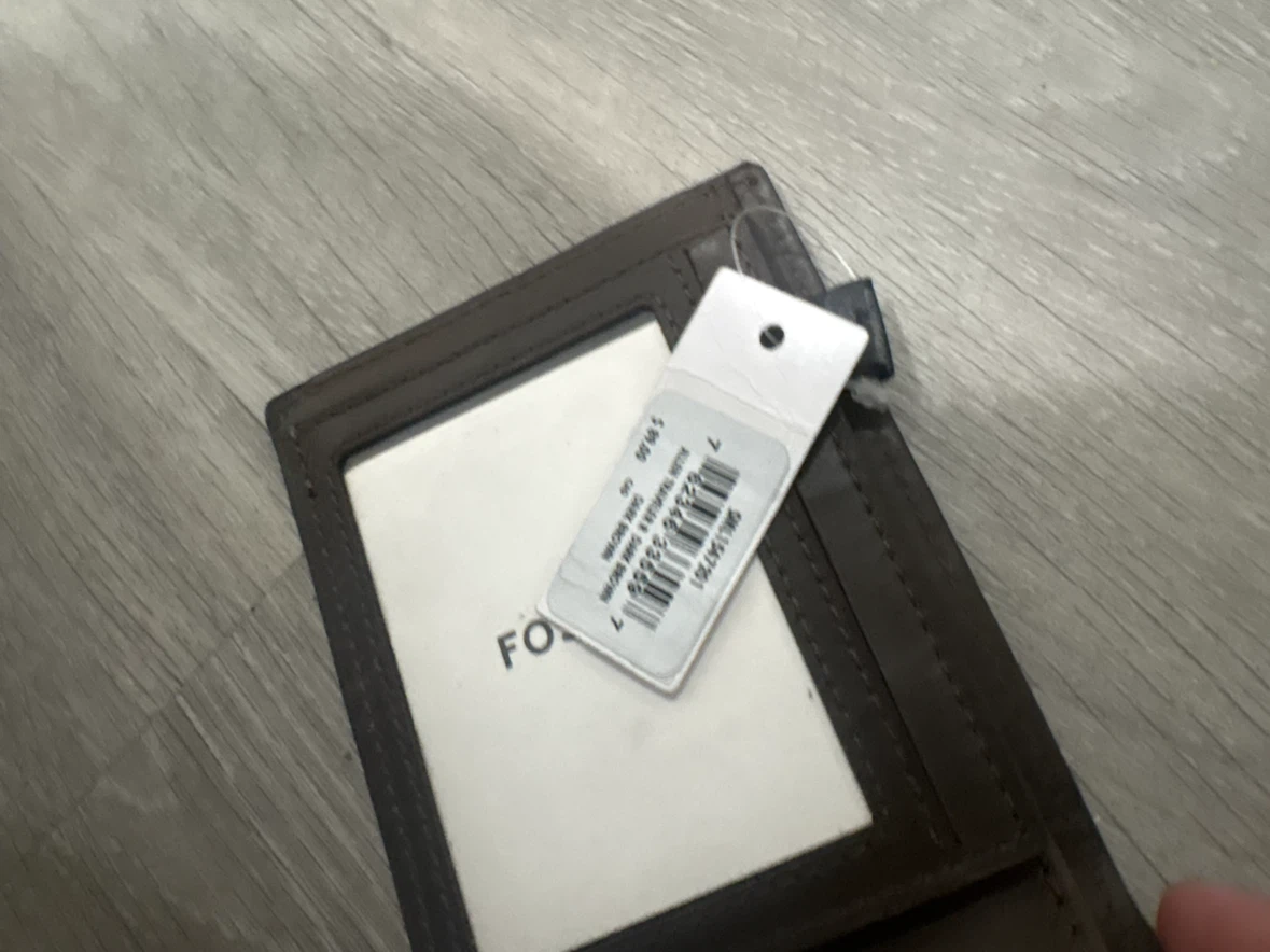 Fossil Alan Traveler Bifold Wallet - Dark Brown - photo 3