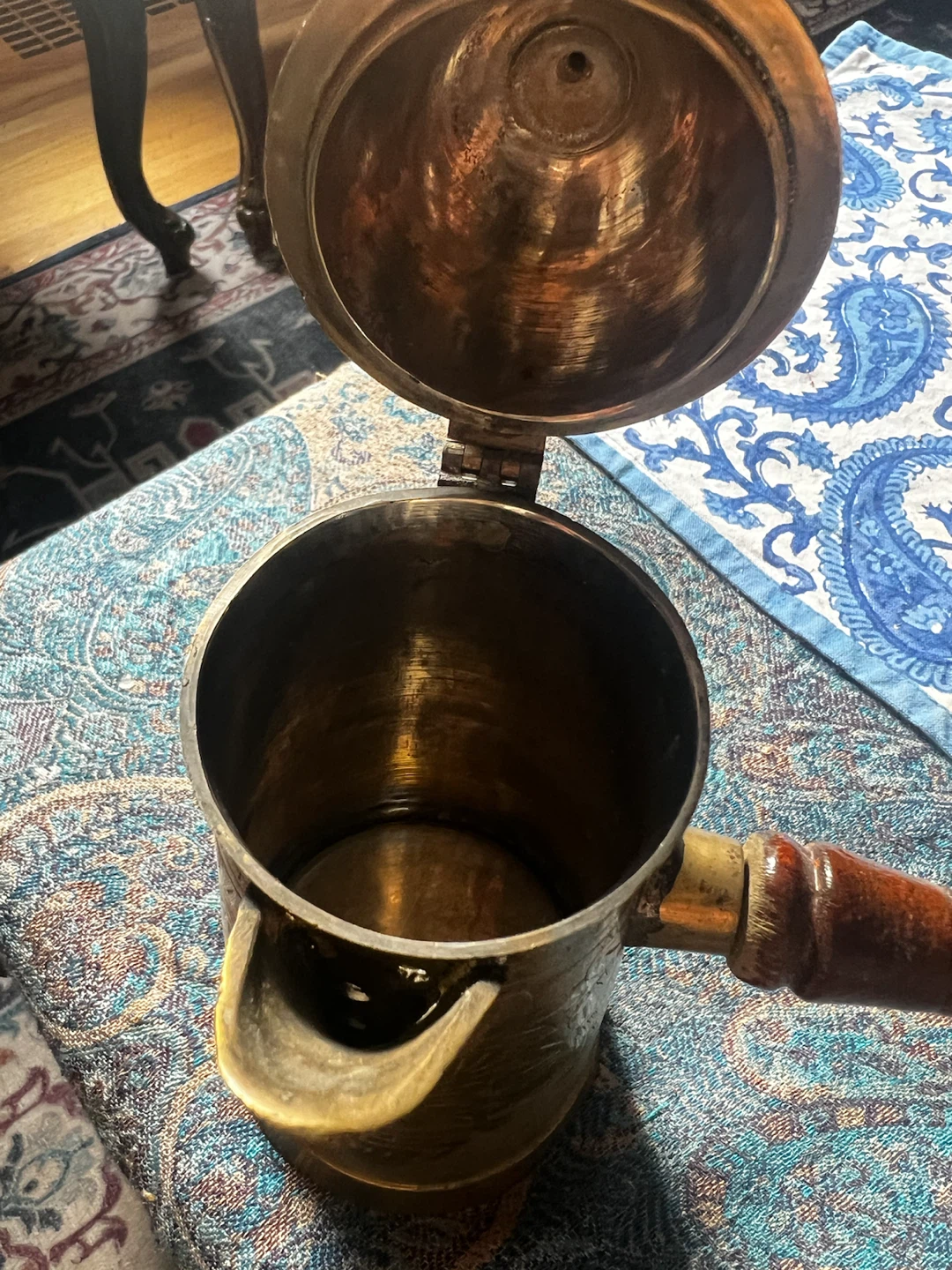 Vintage Brass Turkish Coffee Pot - photo 2
