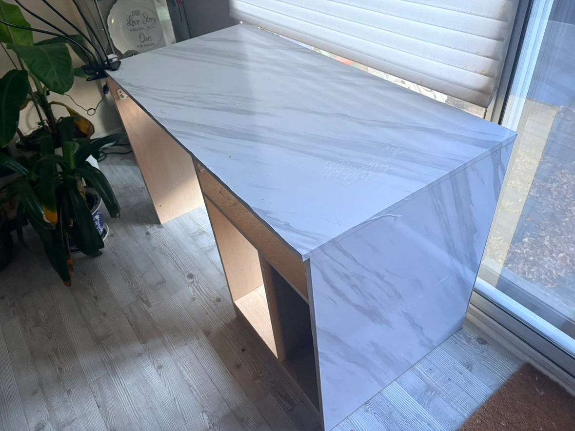 Free! Need gone quick Desk, file Cabinet, chair