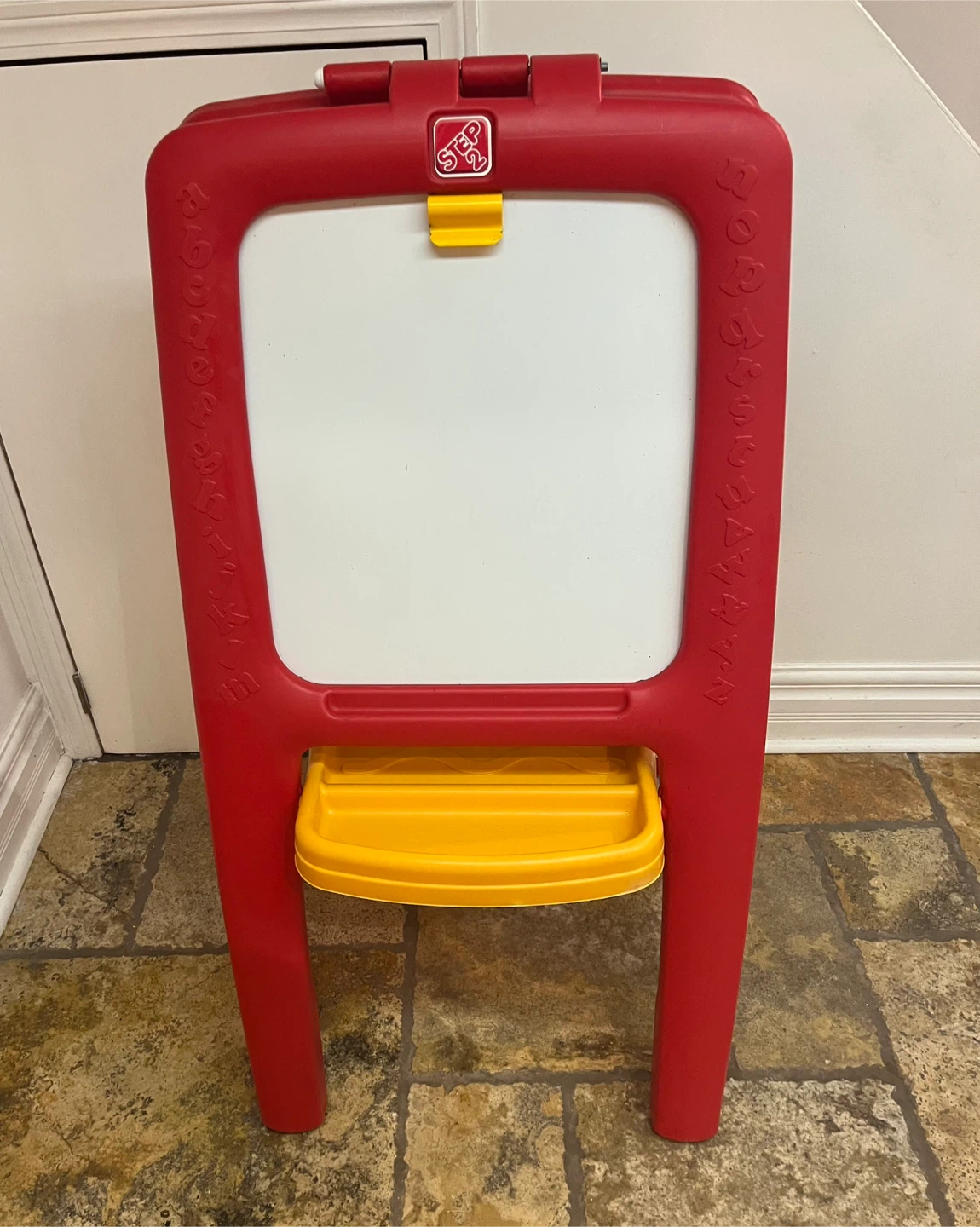 Step2 Kids Easel / Chalkboard, Chalk , Magnetic Whiteboard - photo 2