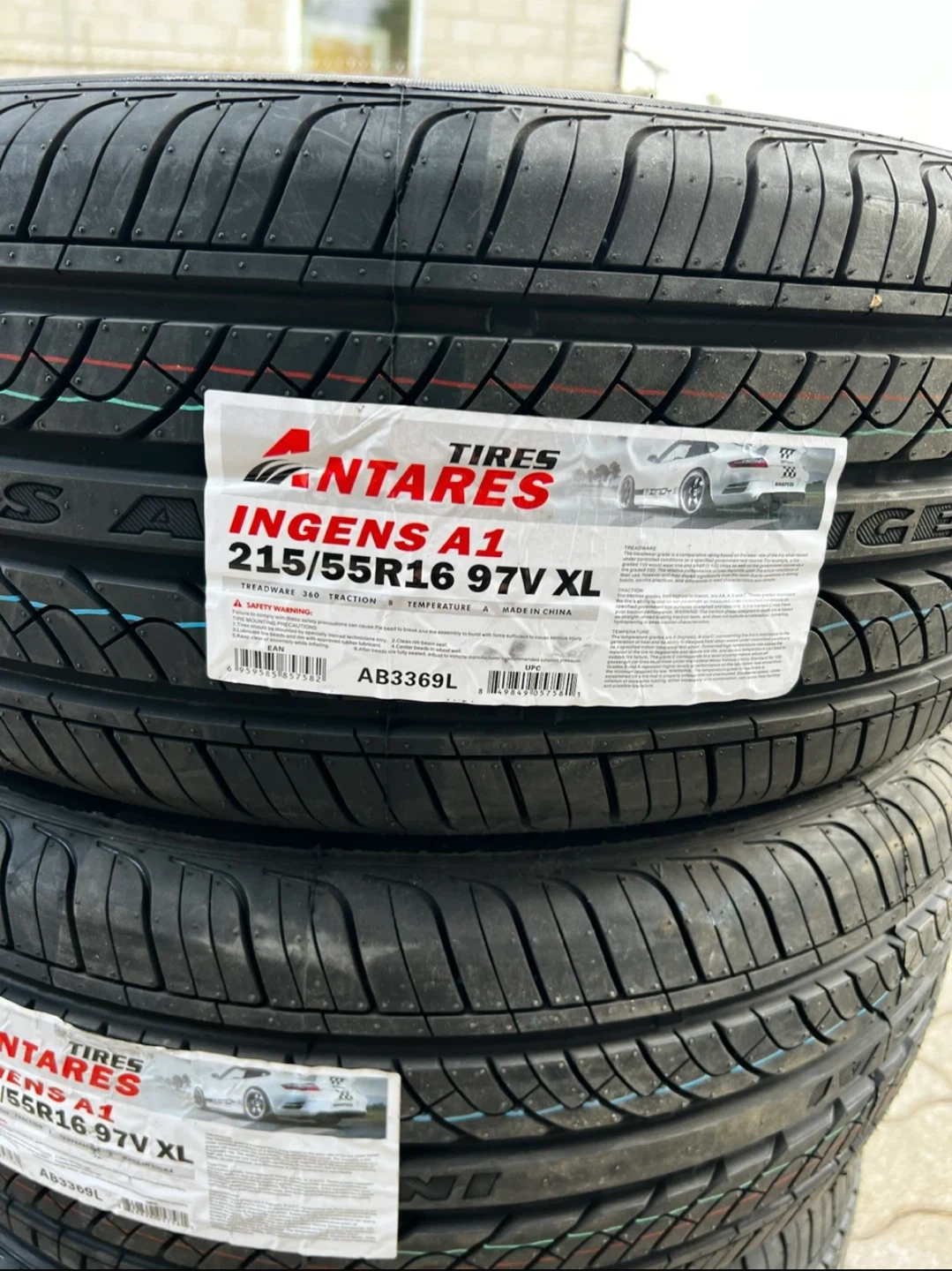 Set of 4 215/55R16 - photo 5