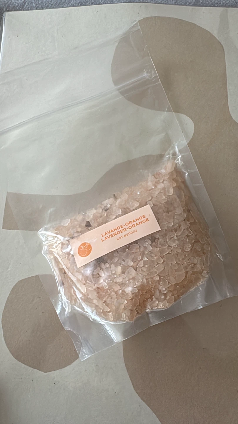 Lavande-Orange Bath Salts
