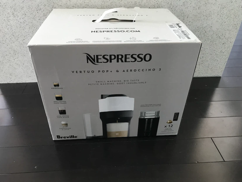 Nespresso Vertuo Pop+ & Aeroccino 3  - $150  Pick up today!