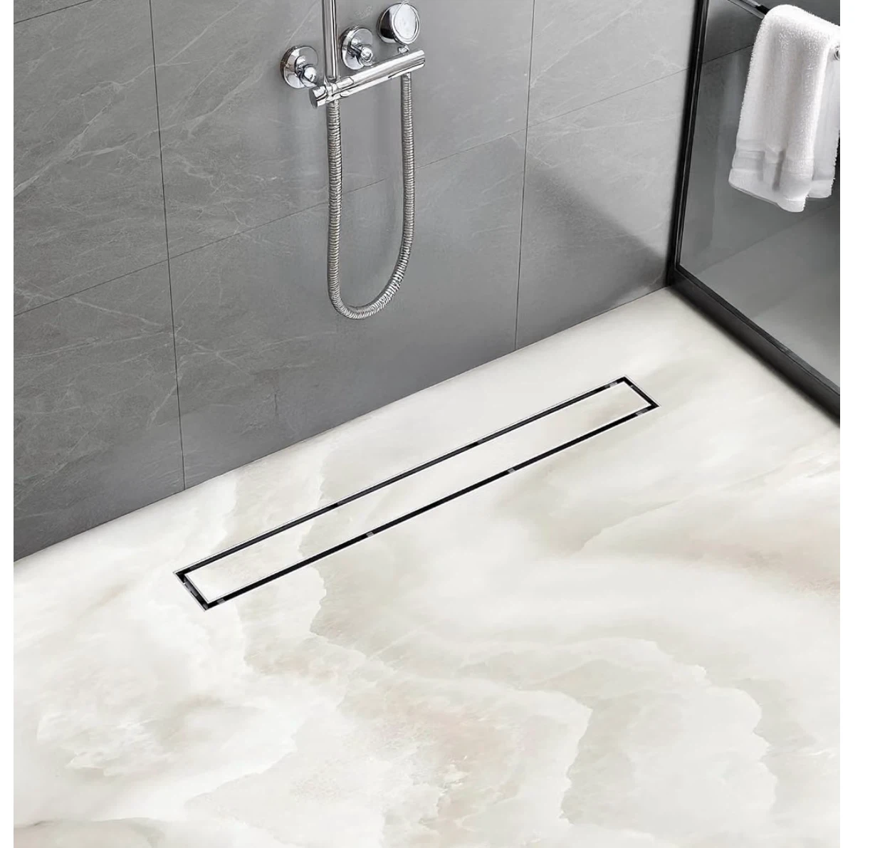 Stainless Steel Linear Shower Drain - photo 4