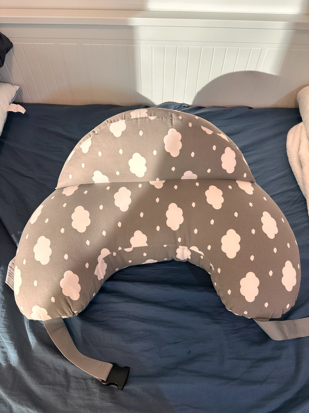 Momcozy Nursing Pillow with Cloud Pattern