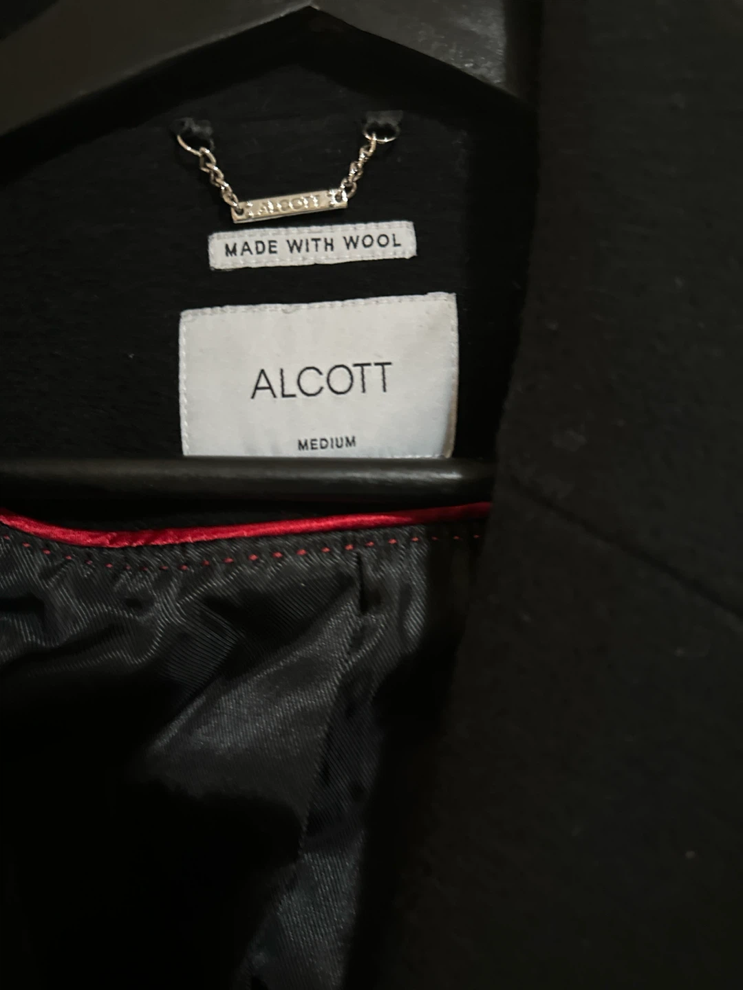 Alcott Black Wool Blend Coat women - photo 2