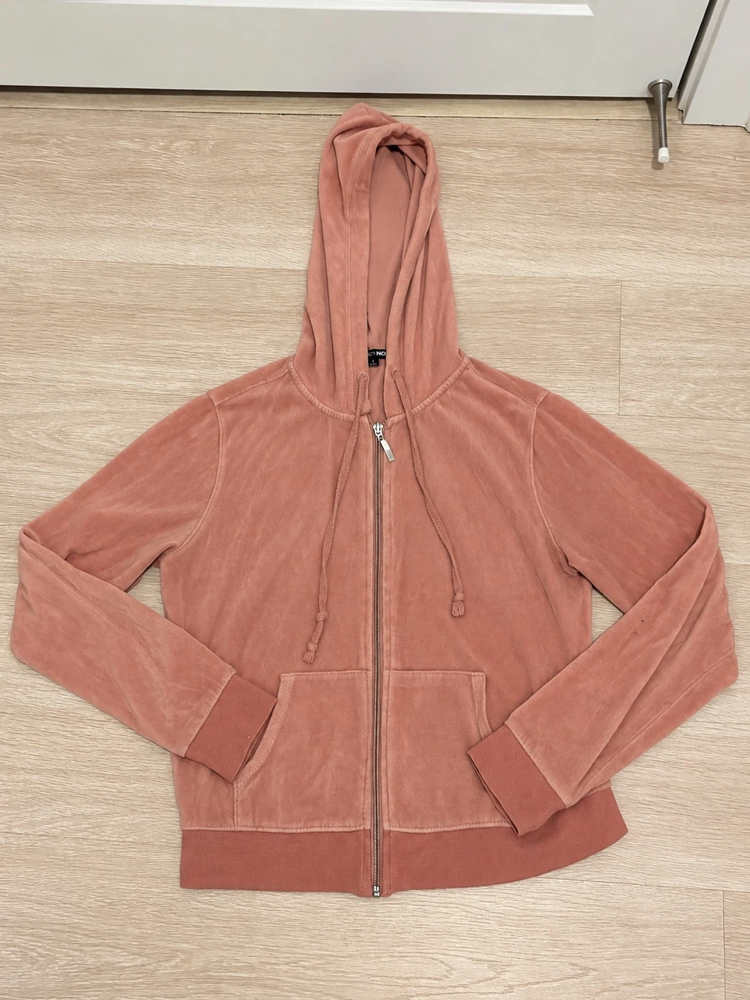 Fashion Nova Pink Velour Hoodie - photo 4