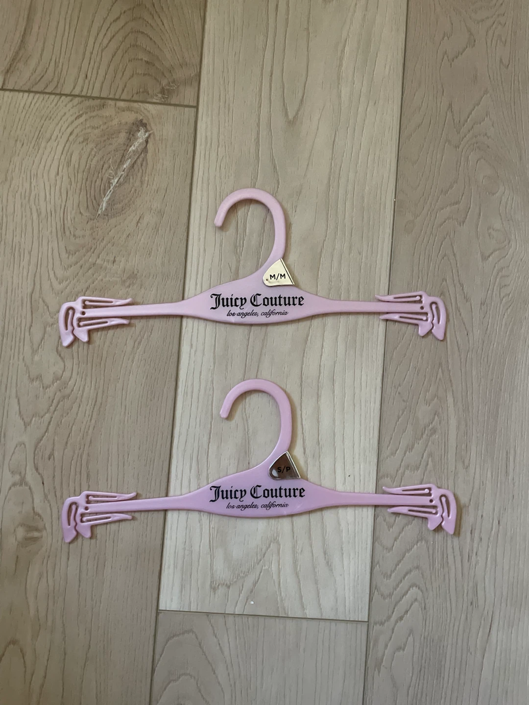 Juicy Couture Plastic Hangers