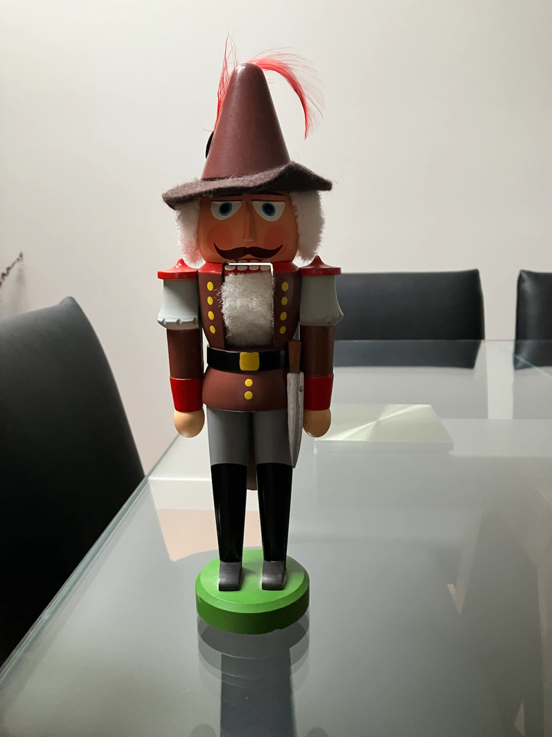 Vintage German Erzgebirge Wooden Nutcracker