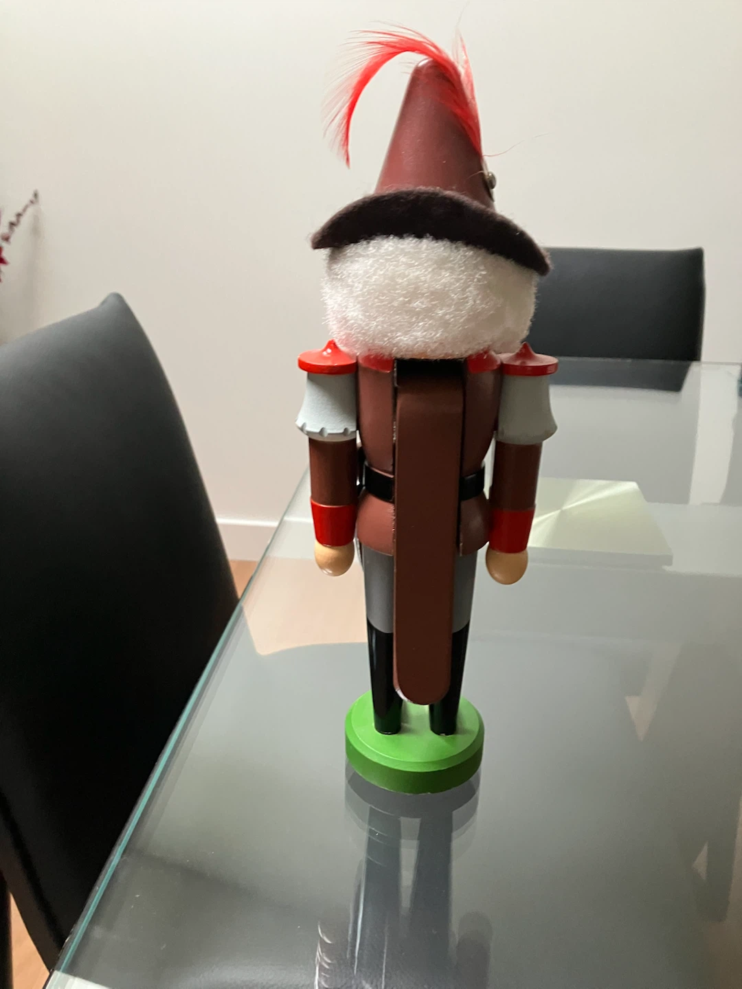 Vintage German Erzgebirge Wooden Nutcracker - photo 2