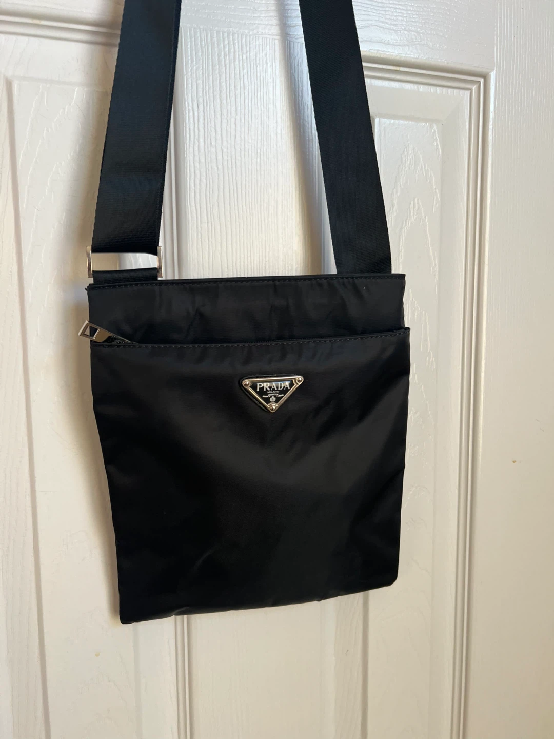 Prada Black Nylon Crossbody Bag