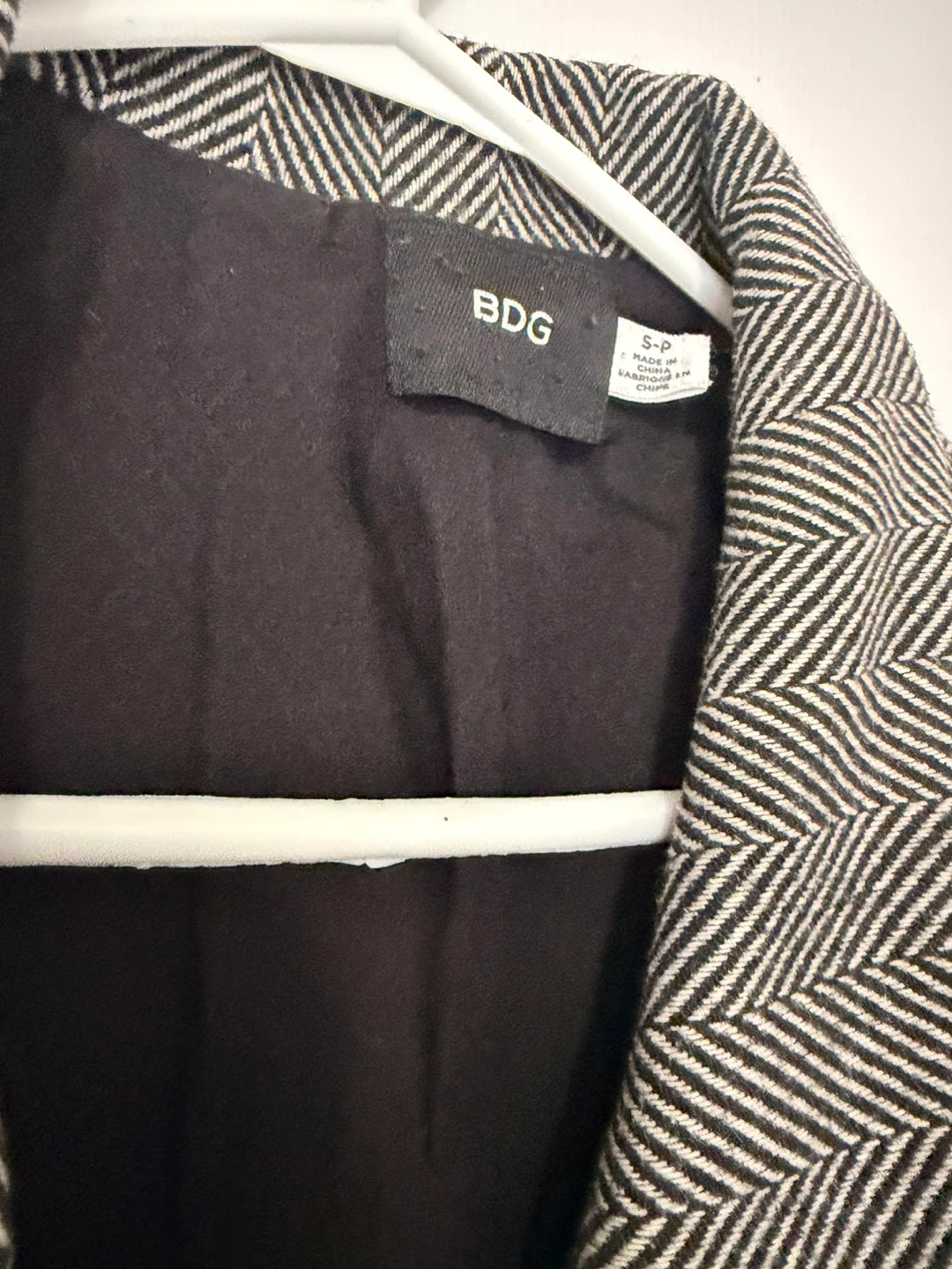 BDG Herringbone Double-Breasted Blazer - photo 2