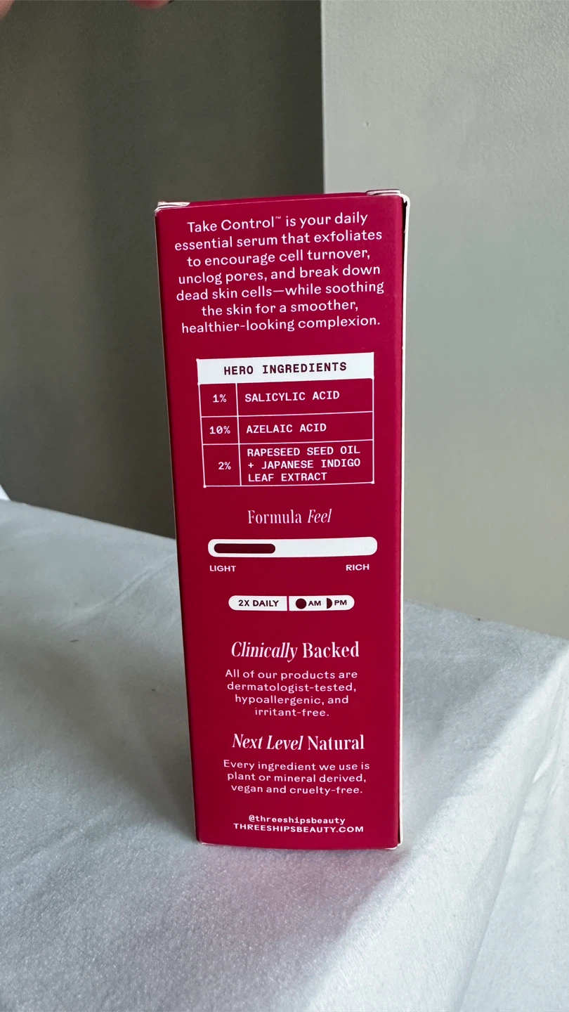 Three Ships Take Control Clarifying Serum - photo 2