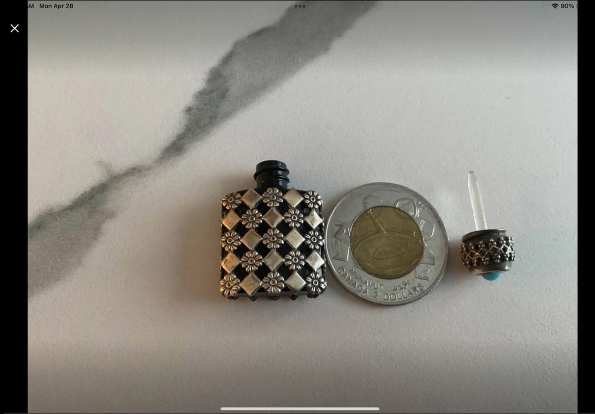Antique Mini Perfume Bottle - photo 2