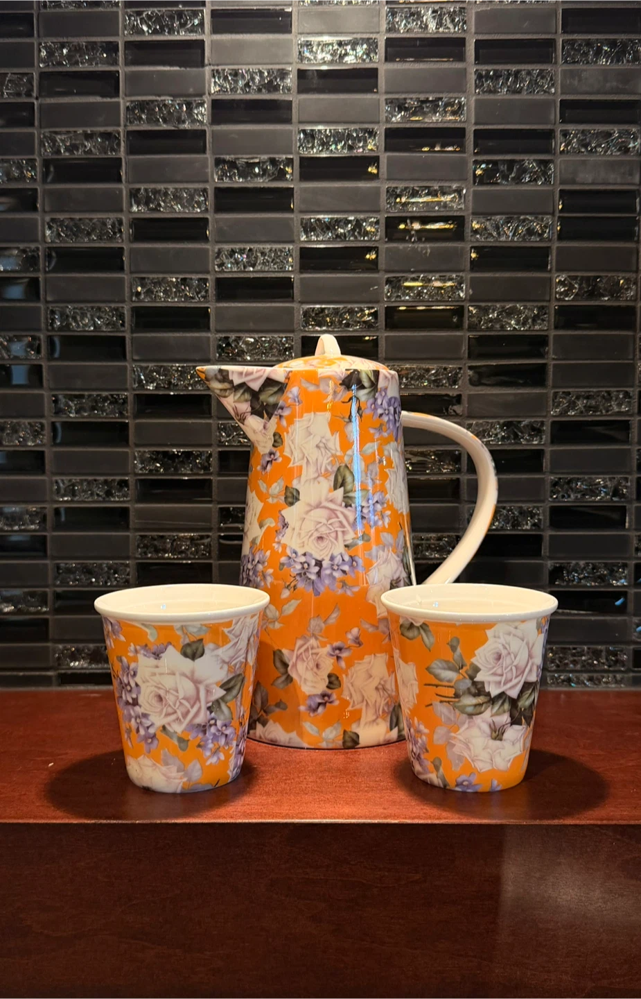 Ceramic Pitcher and Cup Set - photo 2