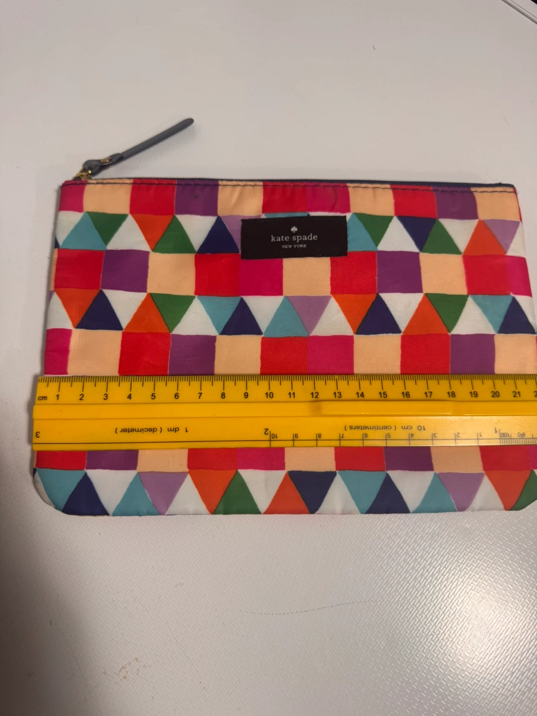 Kate Spade New York colorful patterned pouch - photo 2