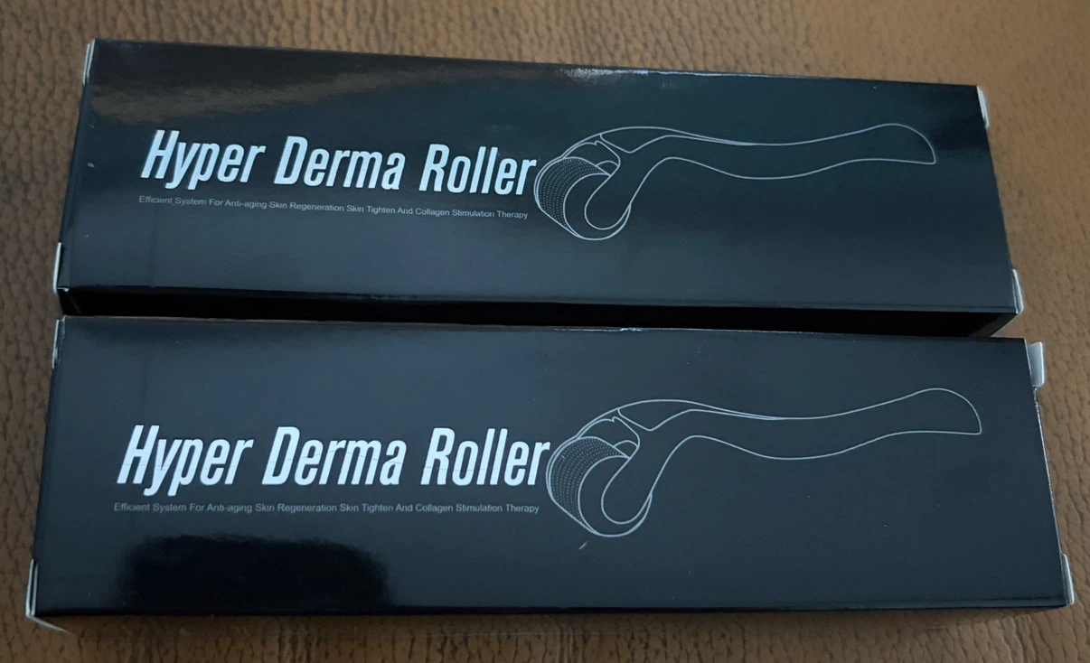 Two Hyper Derma Rollers, 540 Needles