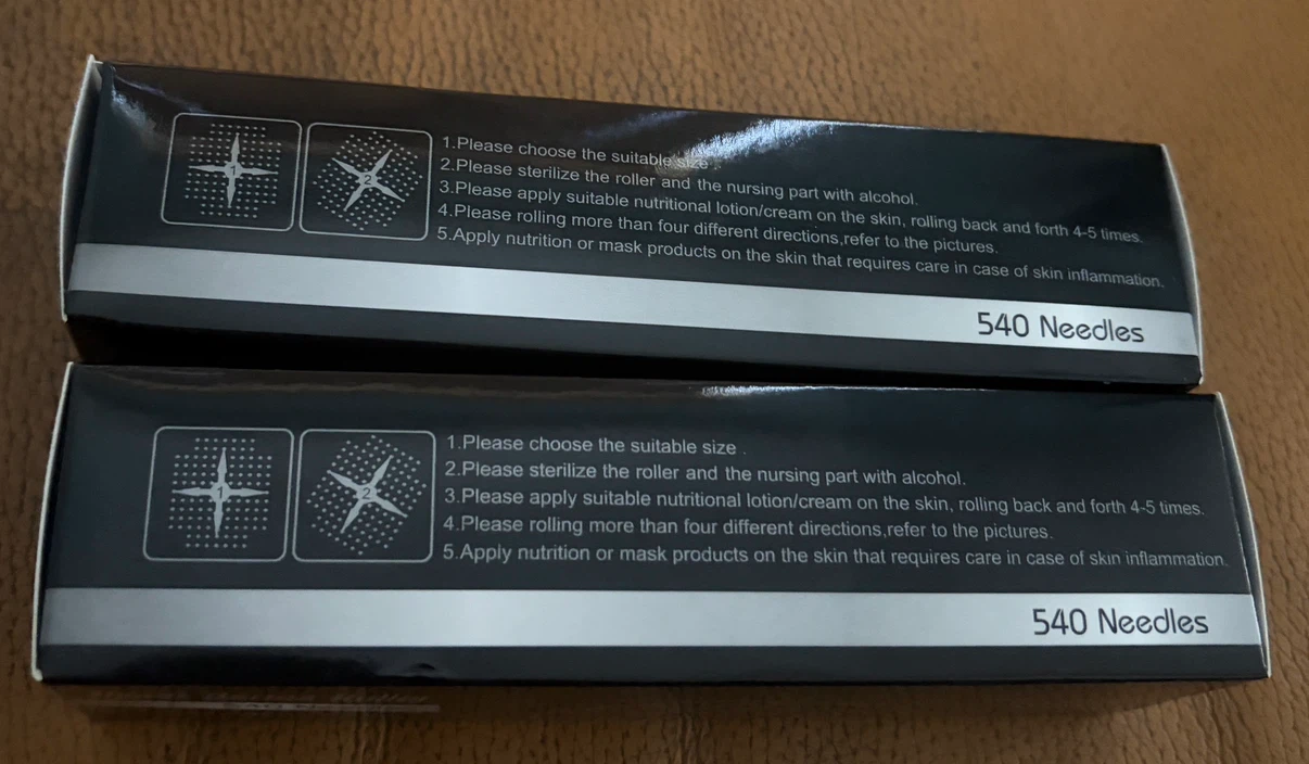 Two Hyper Derma Rollers, 540 Needles - photo 2