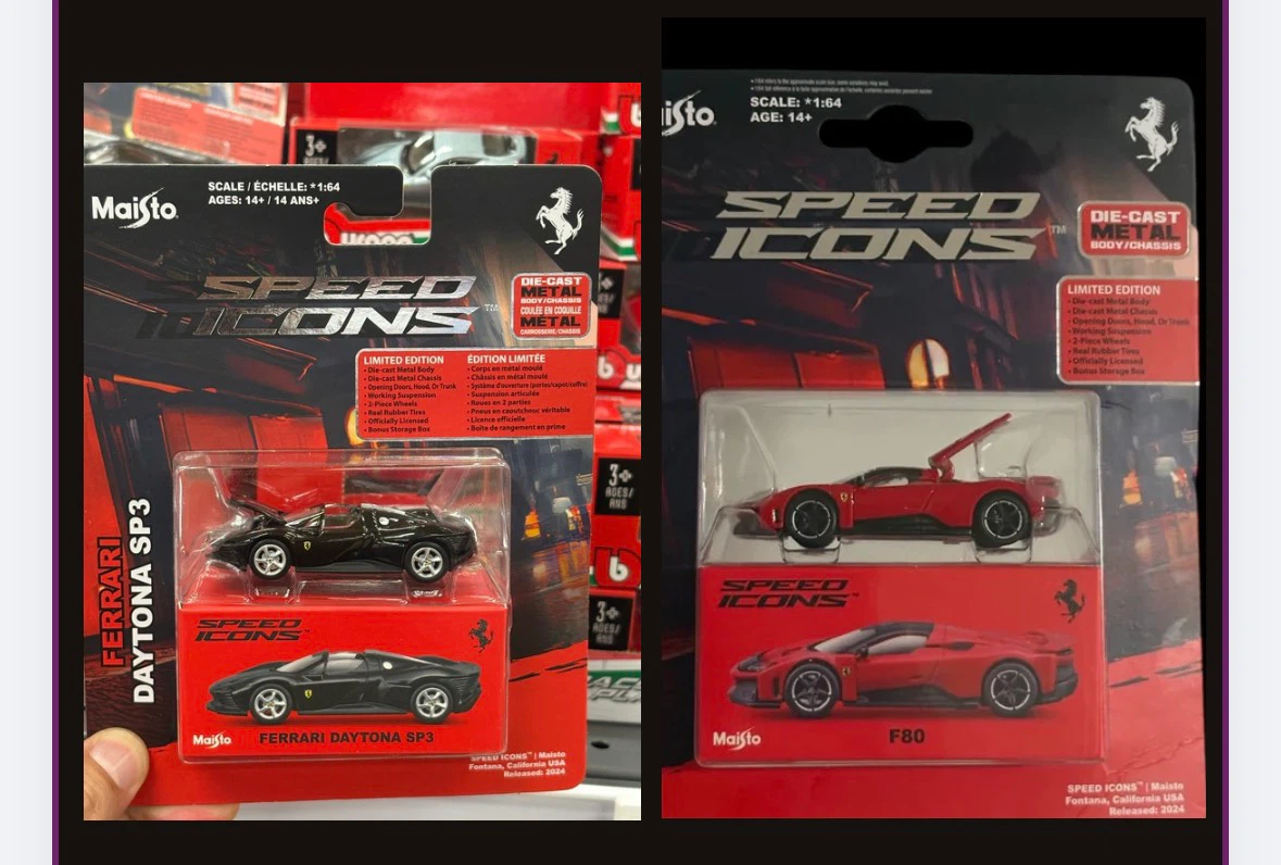 Two Ferraris Speed Icons
