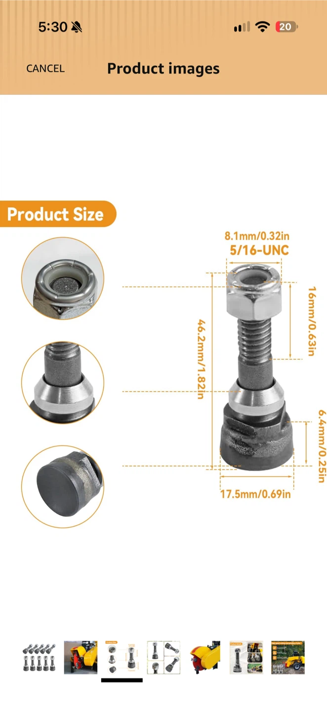 Stump Grinder Teeth - 500 Series Compatible - photo 2