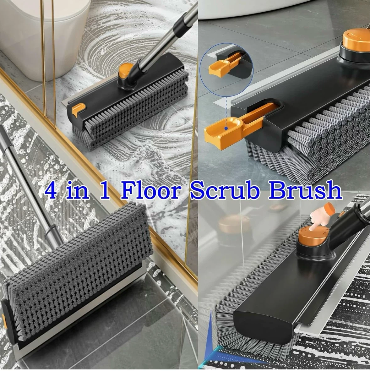 4-in-1 Floor Scrub Brush - photo 4