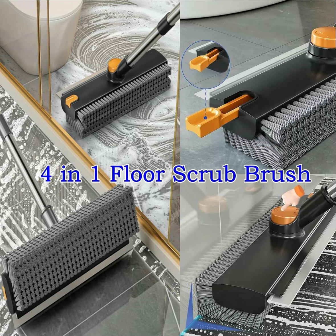 4-in-1 Floor Scrub Brush - photo 5