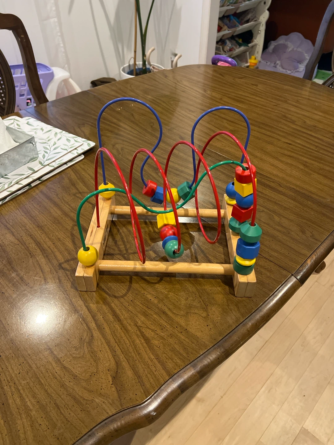 Wooden Bead Maze Toy