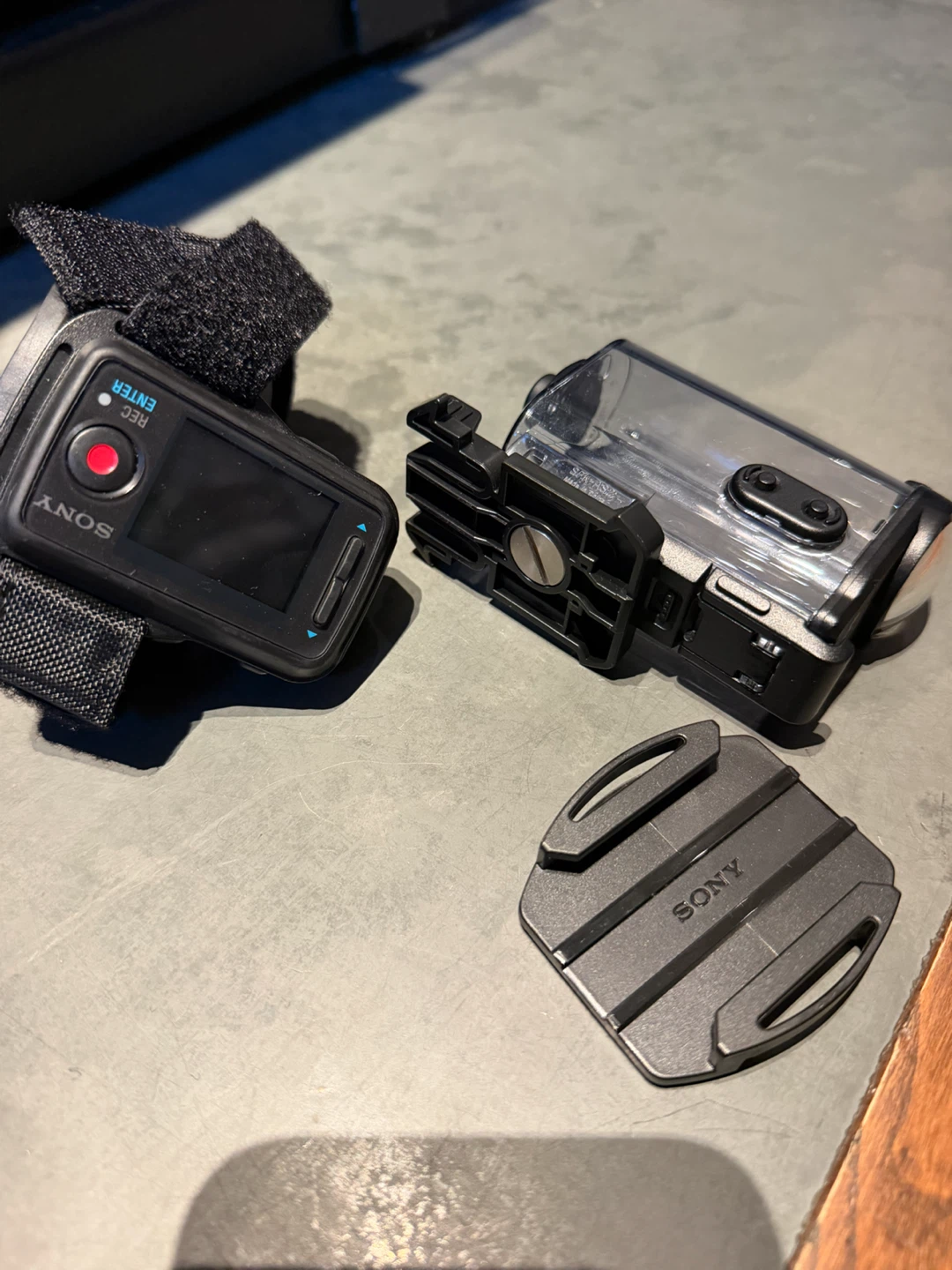 Sony Action Cam with Live-View accessories