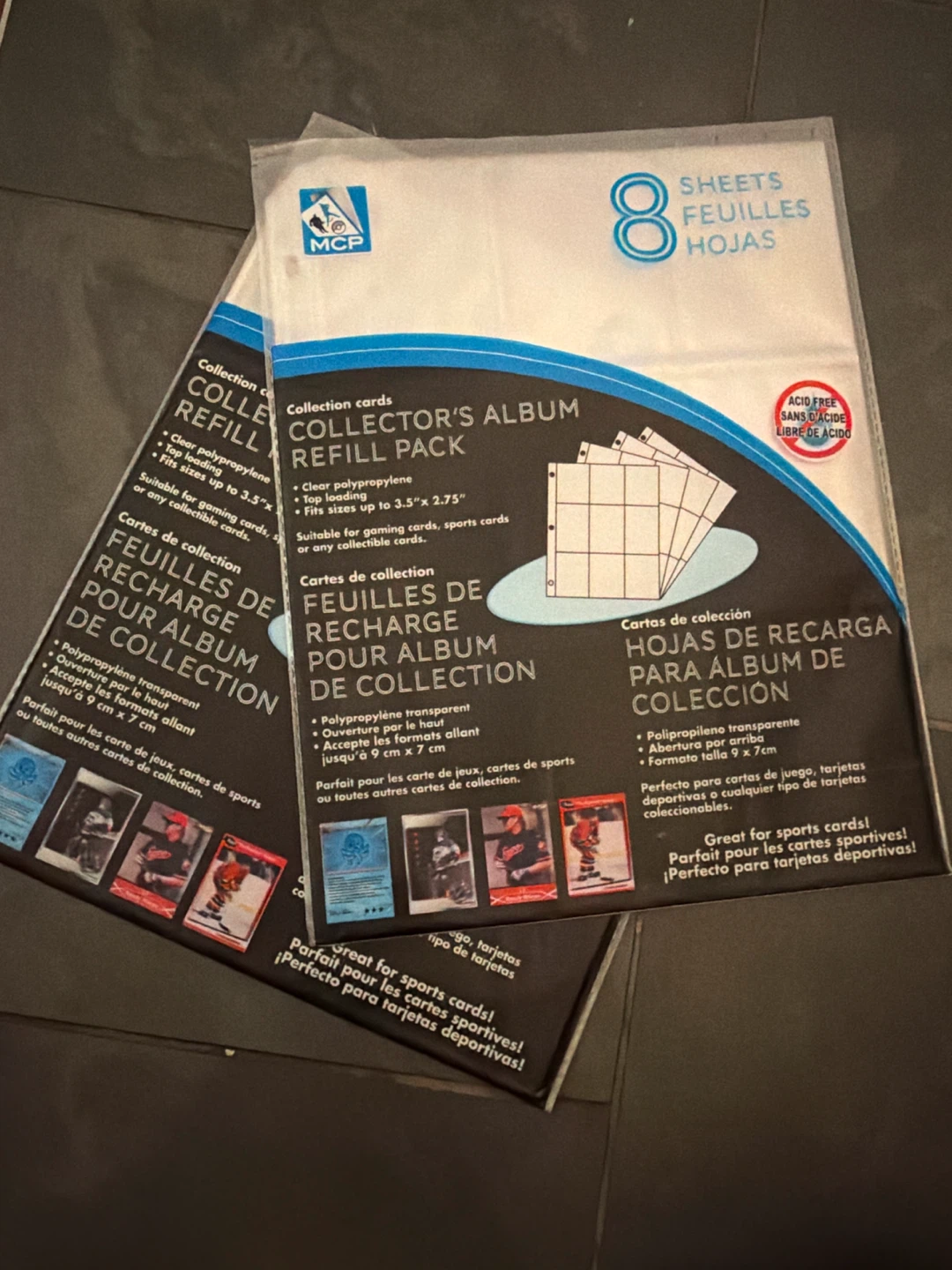 MCP Collector's Album Refill Sheets - 8 Pack