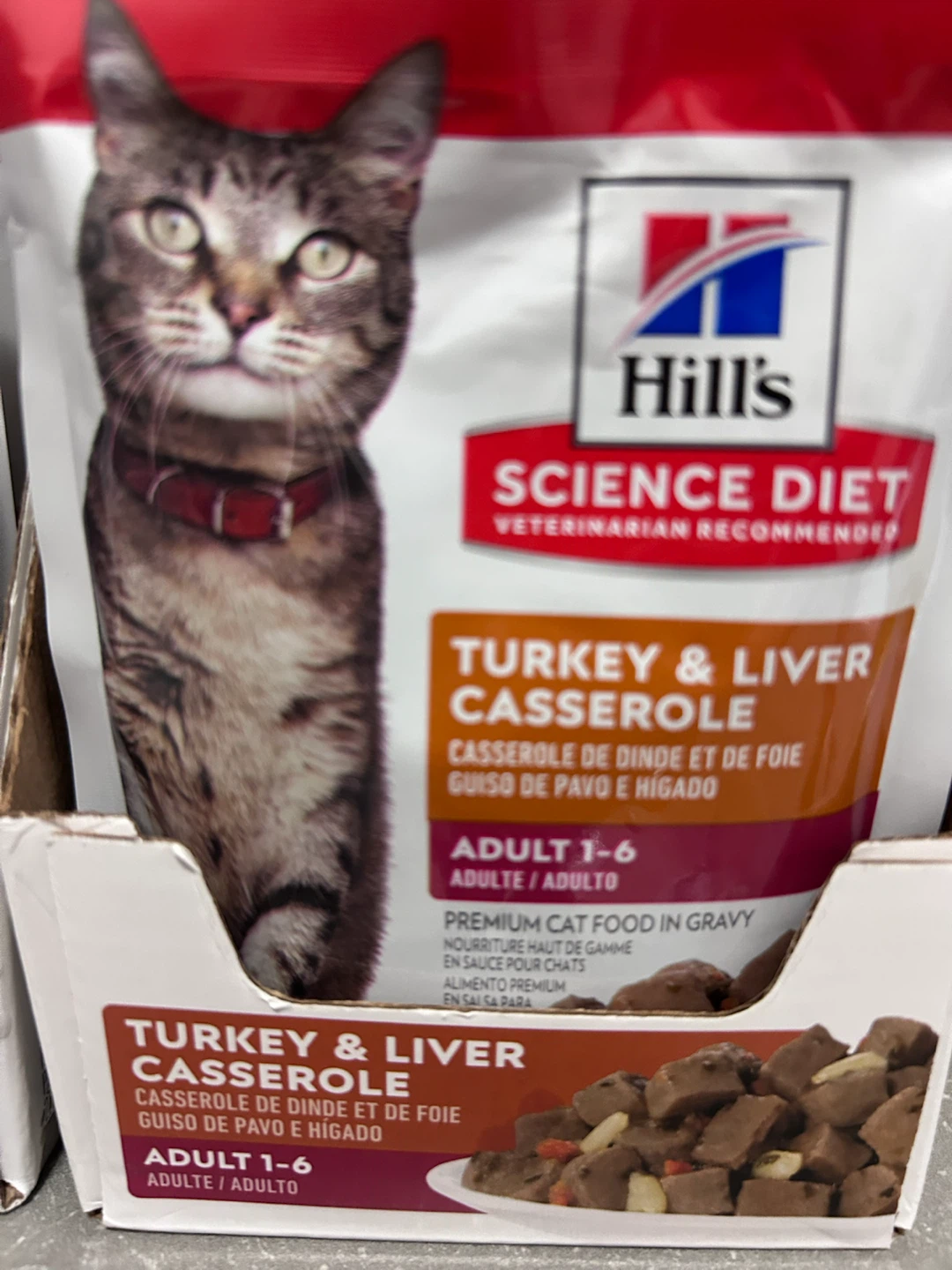 Hill's Science Diet Turkey & Liver Casserole Cat Food