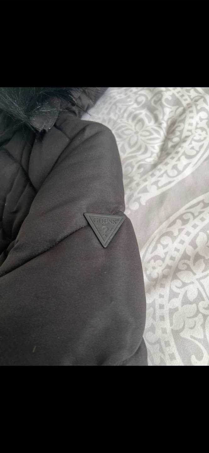 Guess  Black puffer, jacket size M like new - photo 5
