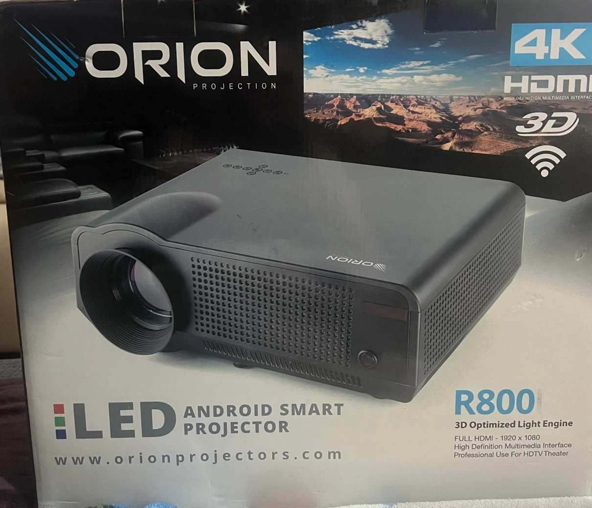 Orion R800 LED Android Smart Projector - photo 2