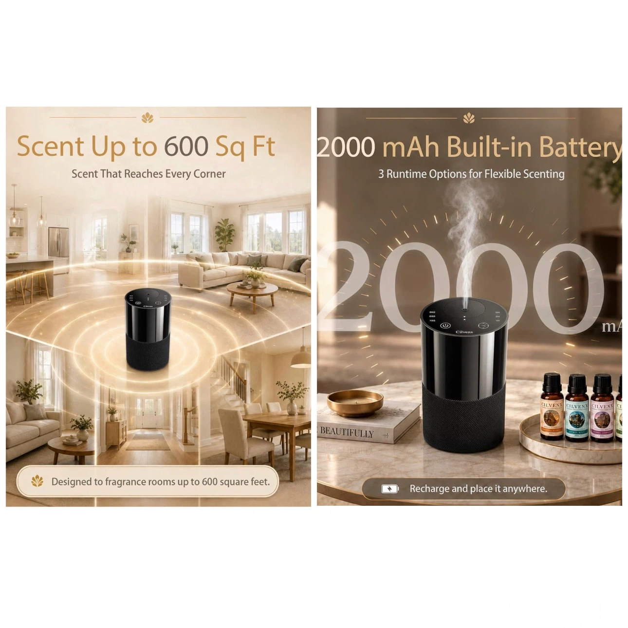 Brand new Waterless Essential Oil Diffuser - photo 3