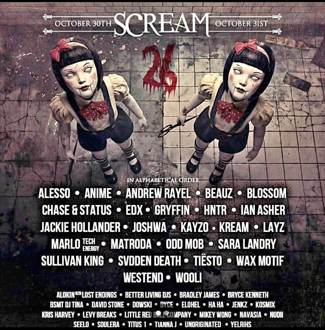 Scream 26 Festival Ticket October 30-31