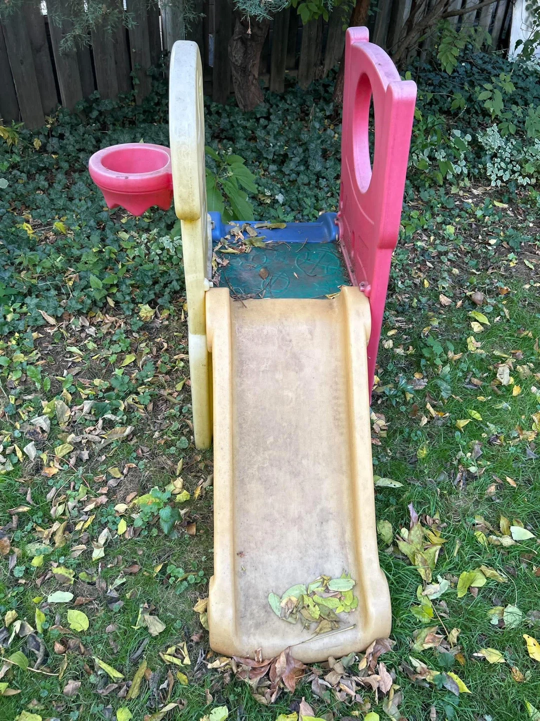 Step2 Kids Play Slide with Basketball Hoop curb alert - photo 3