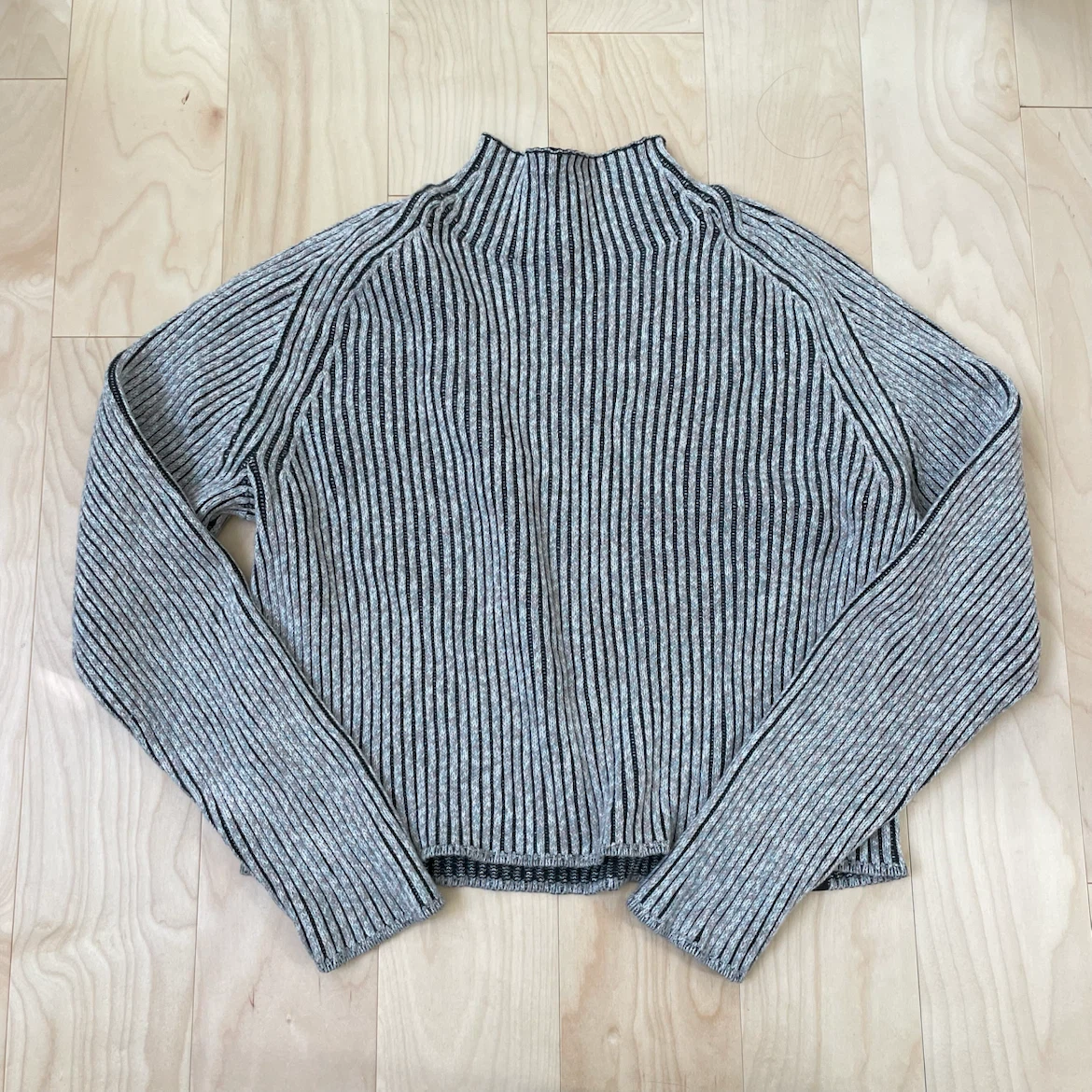 Lululemon Cotton-Cashmere Blend Mockneck Sweater