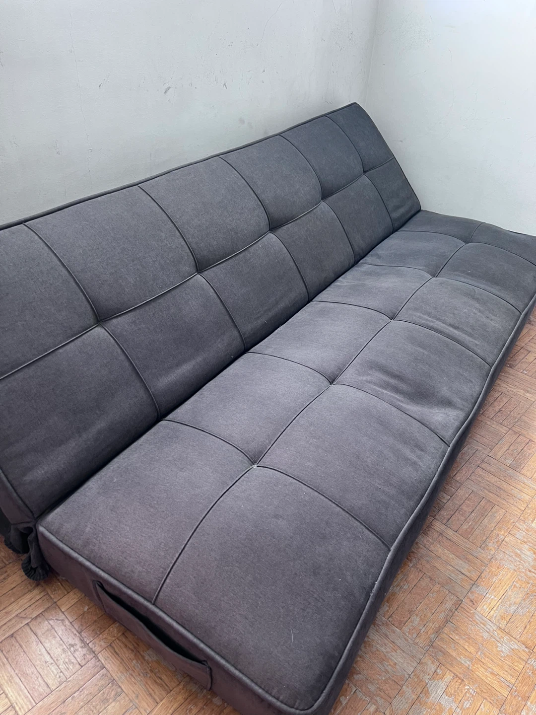 IKEA Grey Futon Sofa Bed