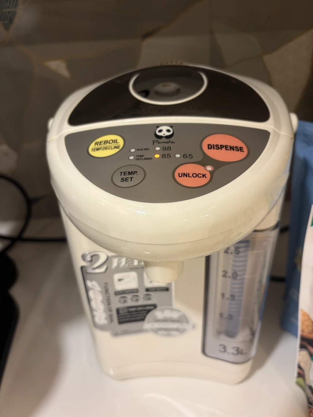 Panda 3.3L Electric Water Boiler