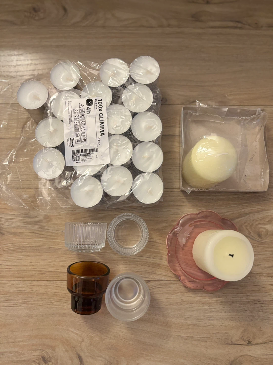 IKEA GLIMMA Tea Lights and Candle Accessories - photo 2