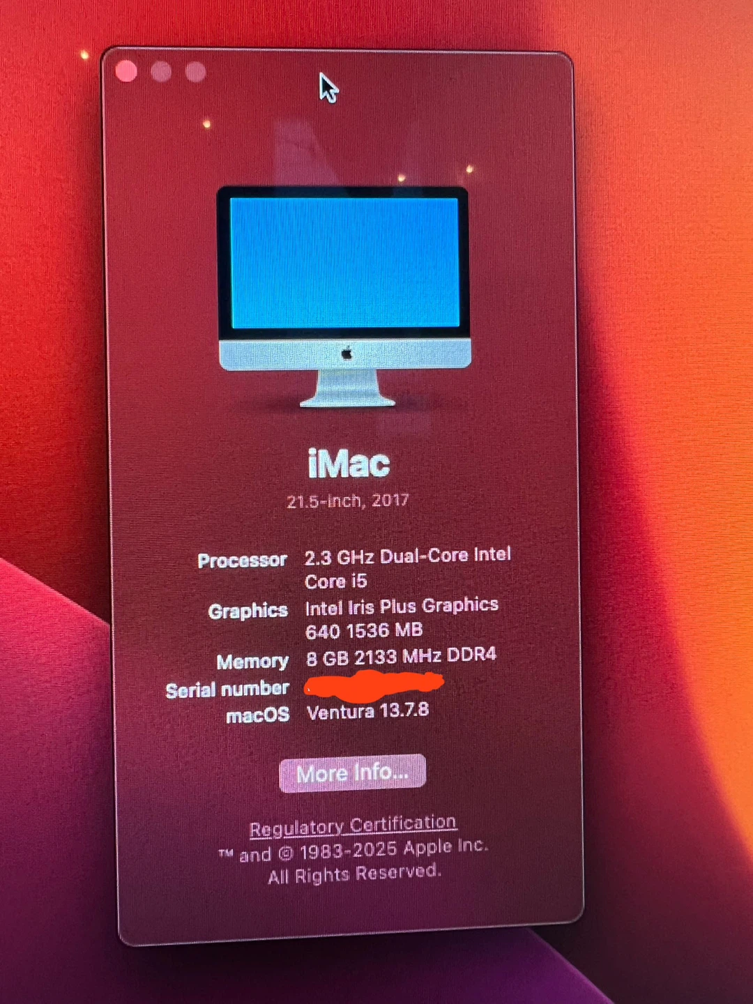 Apple iMac 21.5-inch 2017 - photo 2